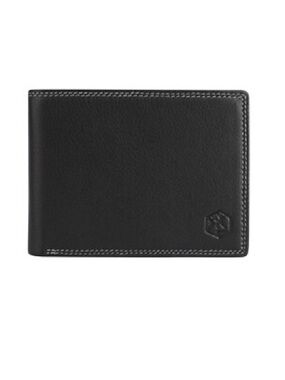 Vera Pelle Genuine ITALIAN Leather wallet for men in Deep Brown - NEW